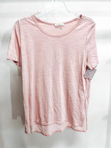 Viamor Blush Pink Tunic Tee Women's
