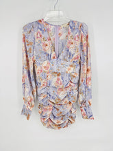 Load image into Gallery viewer, (S) The Vintage Shop Purple Floral Dress Womens
