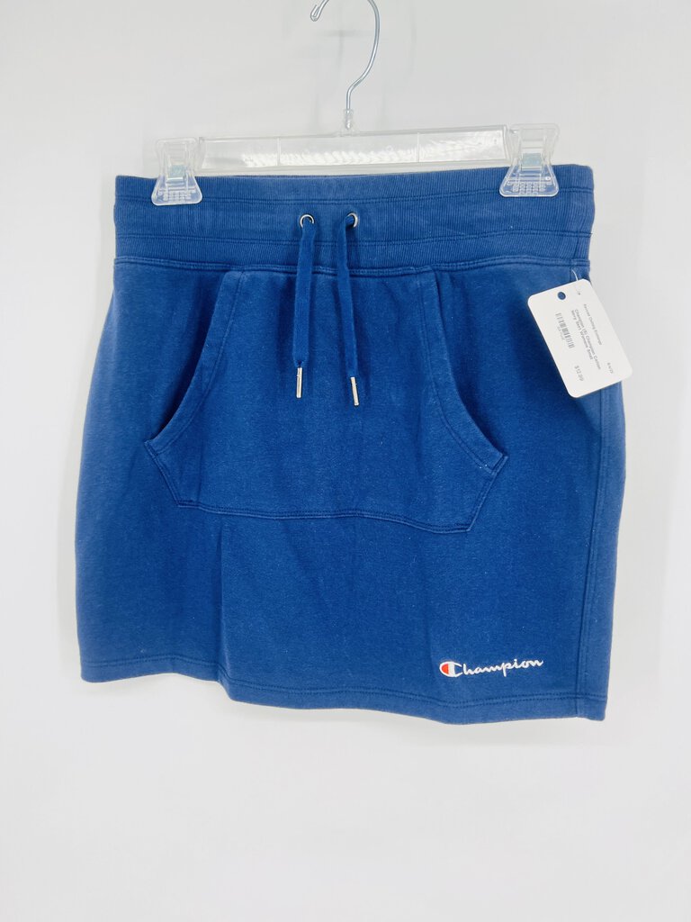 (S) Champion Cotton Navy Skirt Womens