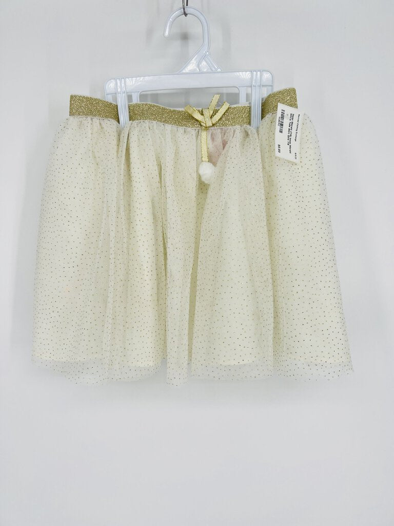 (7/8) Isaac Mizrahi White Tulle Skirt Girls