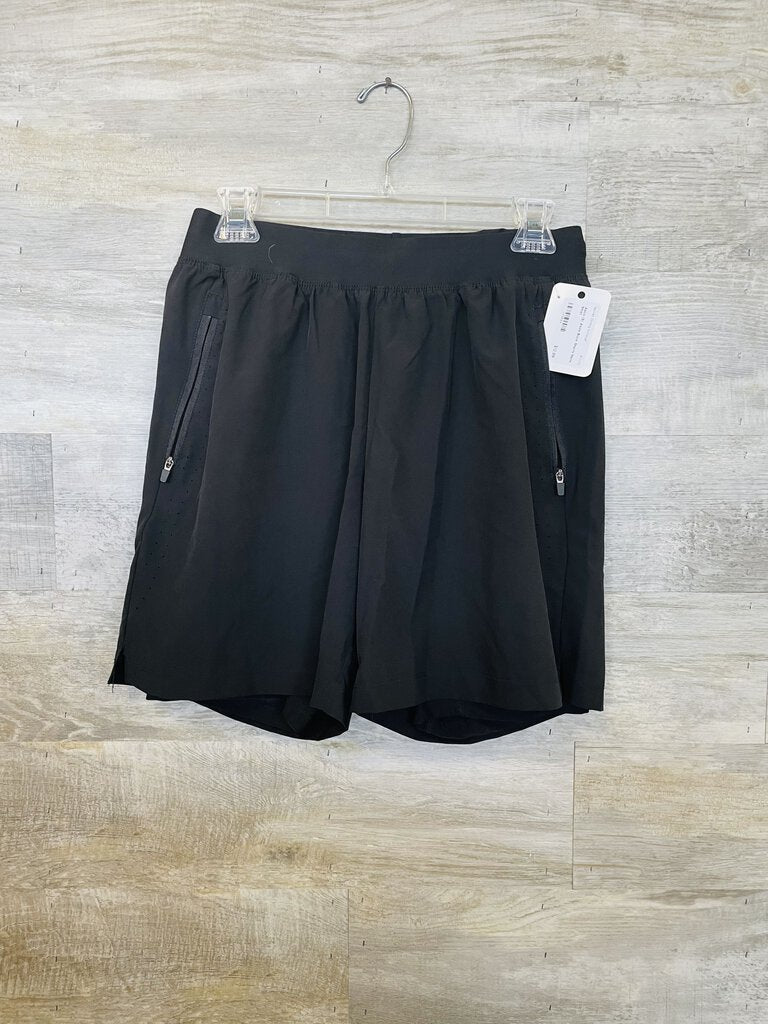 (S) Asics Black Shorts Mens