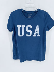 (L) Grayson Threads USA Blue Shirt Womens