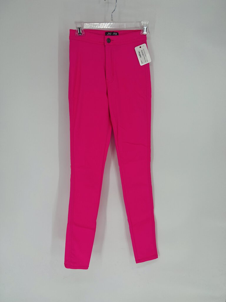 (S) JCJQ Neon Pink Skinnny Jeans Womens