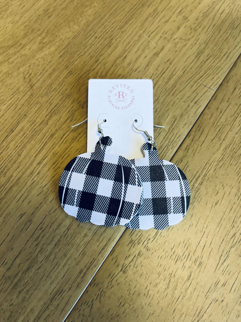 White Pumpkin Earrings