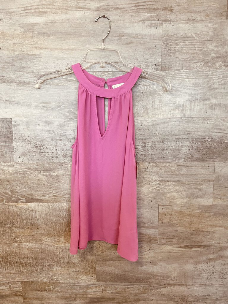 (S) Leith Pink Tank Womens