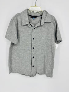 (8) Andy & Evan Gray Short Sleeve Button Up
