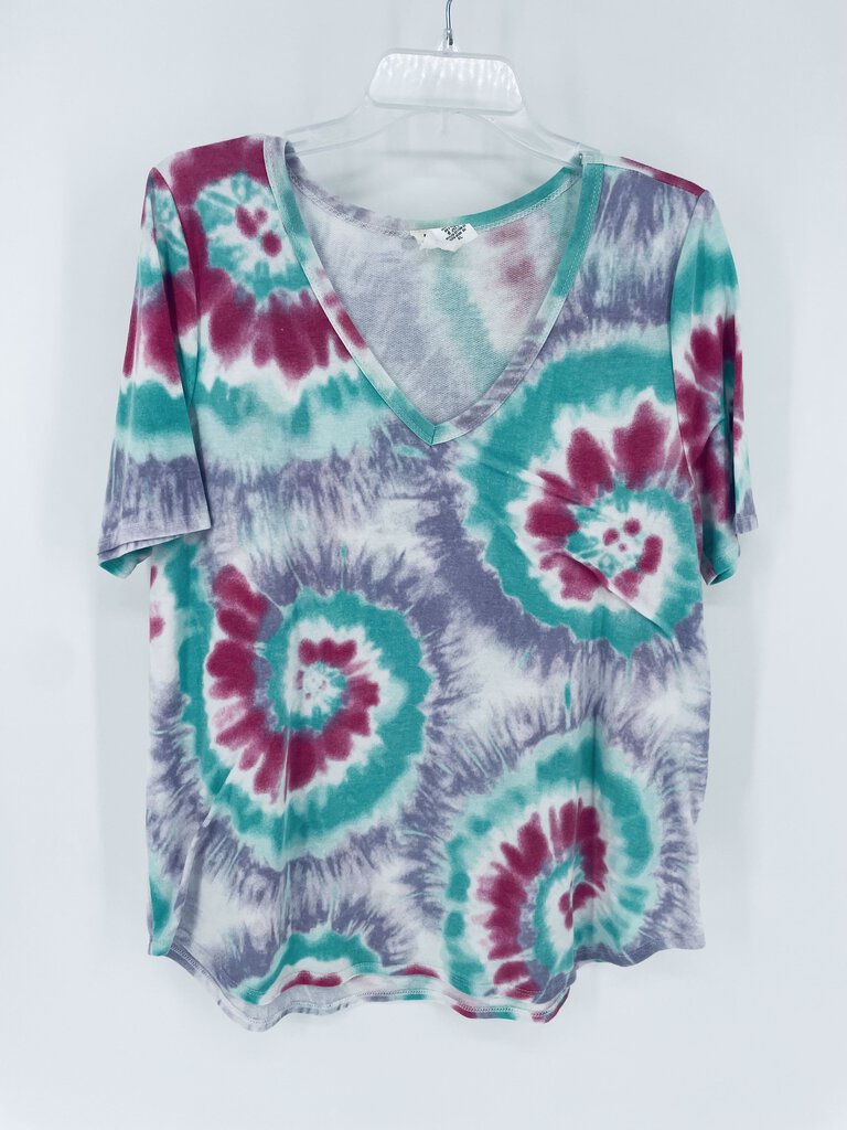 (XL) Bibi Pink Tye Dye Tee Women's