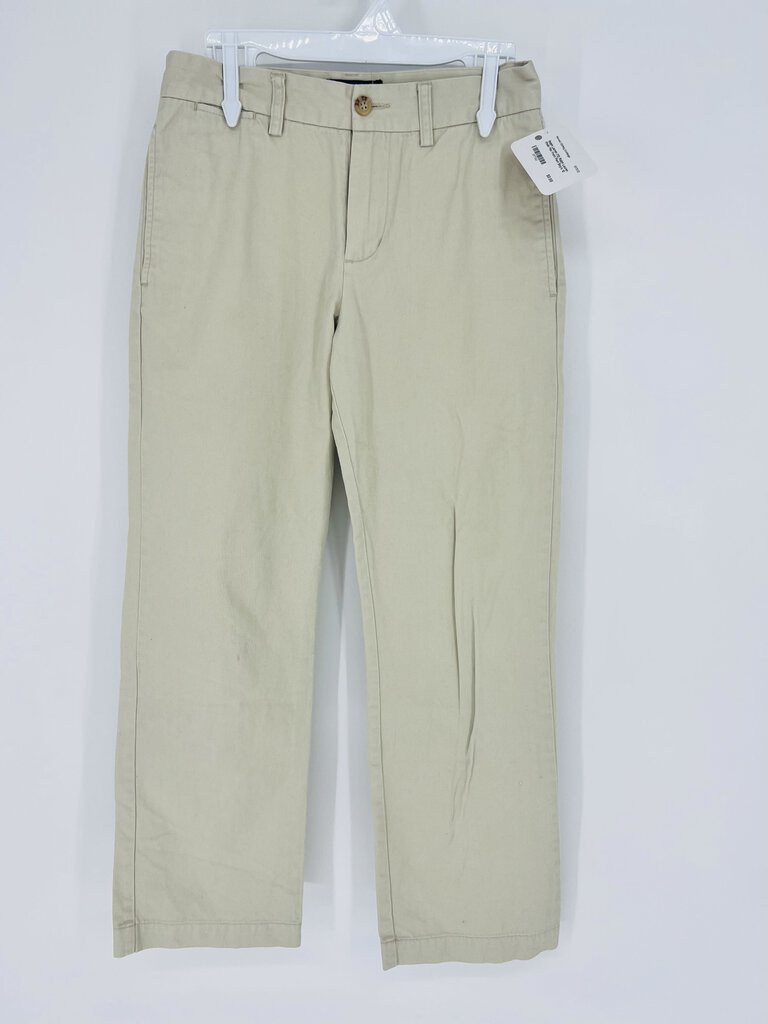 (12) Ralph Lauren Khaki Flat Front Pant Boy's