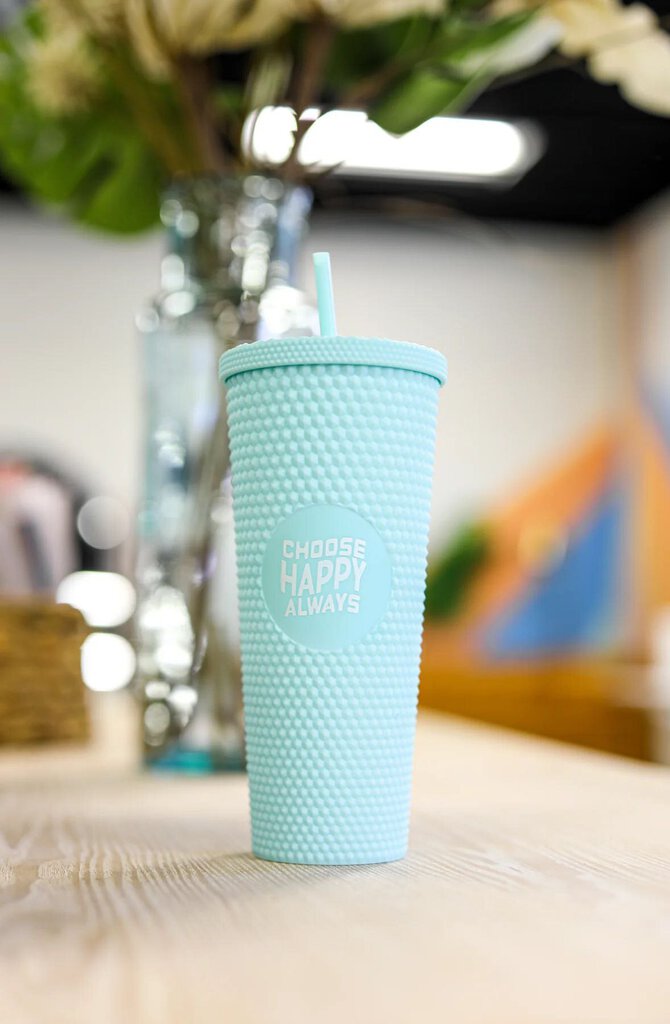 Choose Happy Always Mint 20oz Tumbler