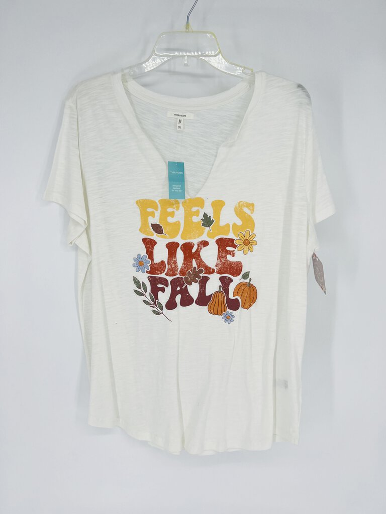 (XL) Maurice's Feels Like Fall Shirt Womens