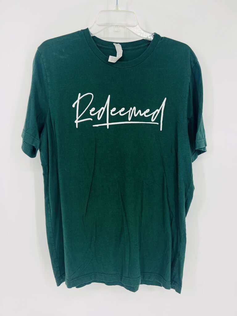 (L) Redeemed Green Shirt Womens