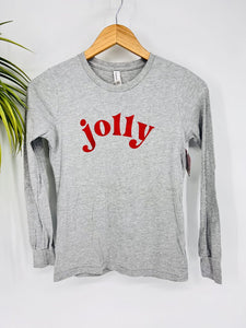 (14/16) Boutique Gray Jolly Tee Girl's