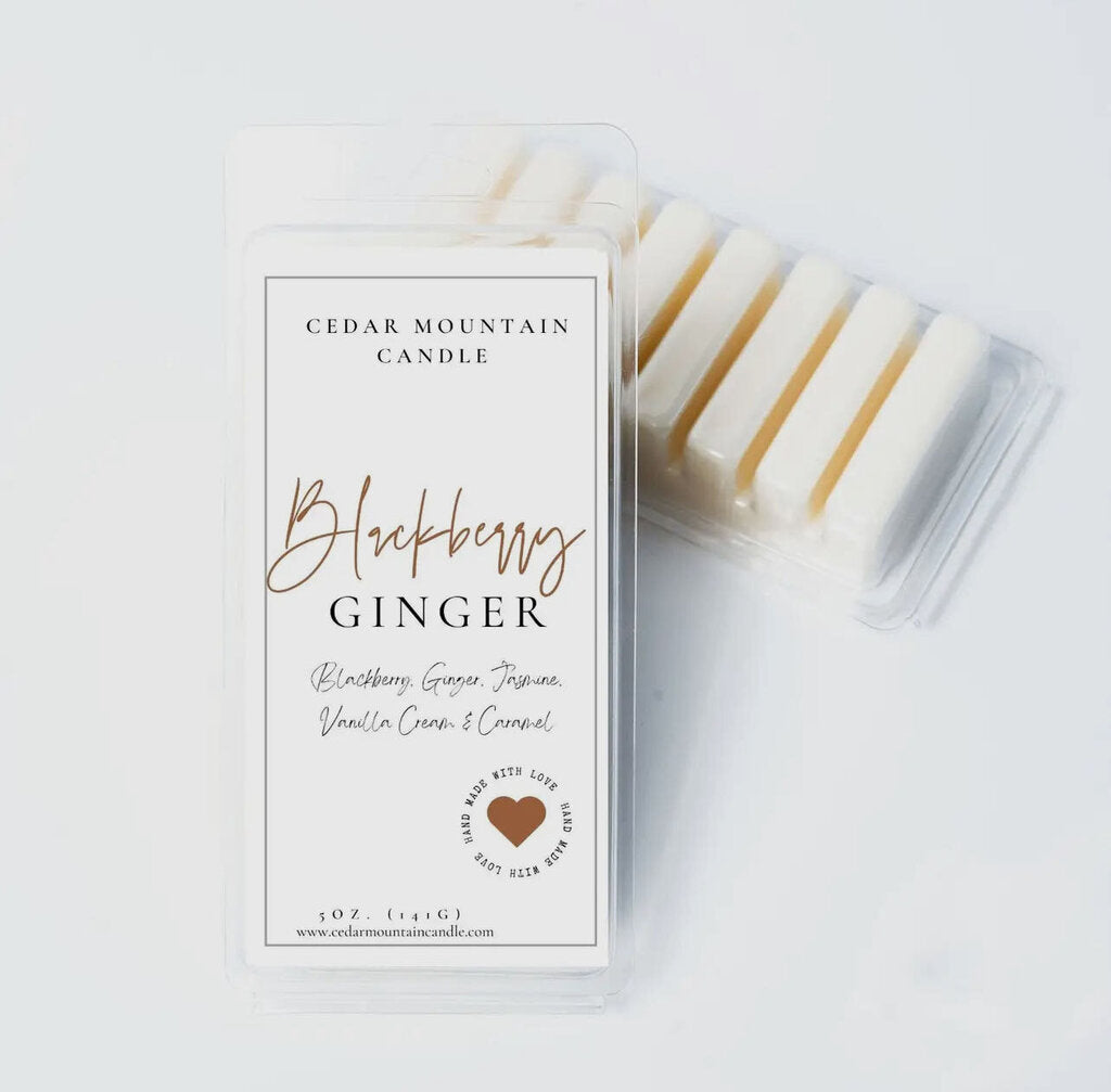 Cedar Mountain Candle Blackberry Ginger Wax Melts