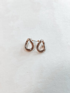 Gold Loop Earrings