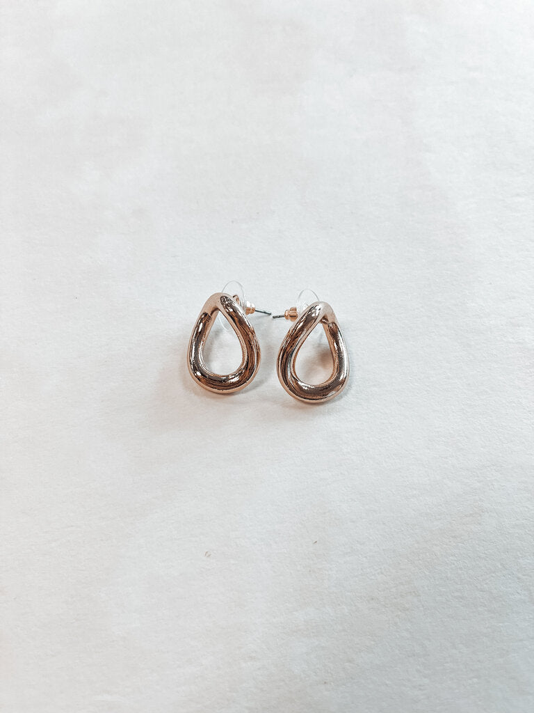 Gold Loop Earrings