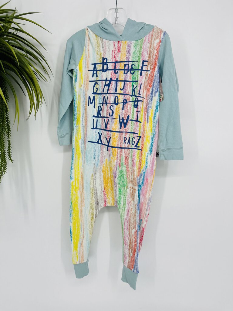 (3/4) Rags Alphabet Romper Boys