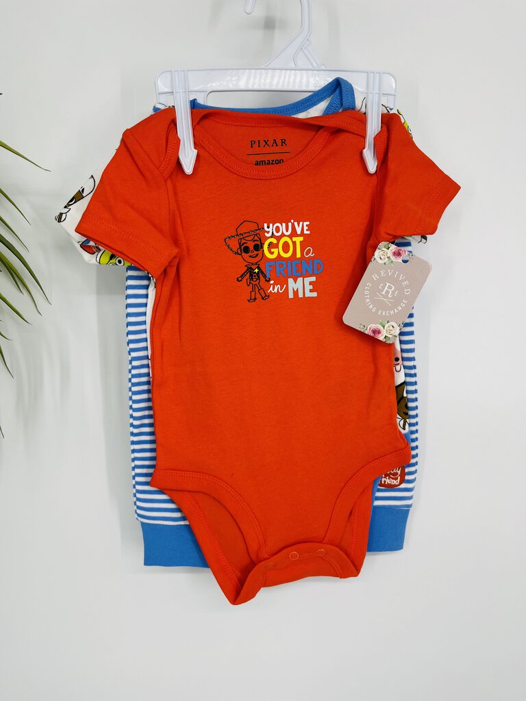 (12 mo) Pixar toy Story 3Pc Set Boy's