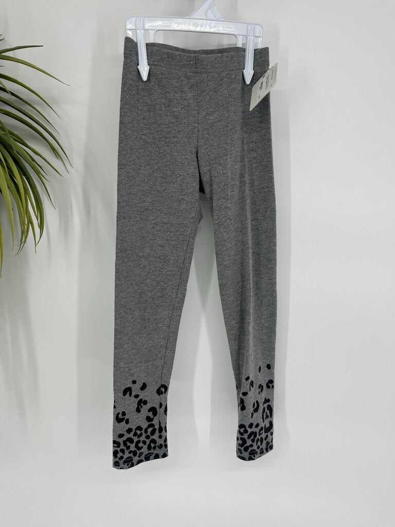 (S) Old Navy Grey Leopard Leggings Girls