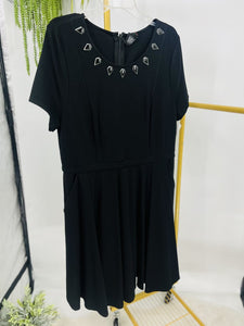 (18) Torrid Black Marvel Dress Women's
