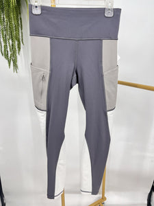 (Small) Athleta Gray Full Length Leggings Women's