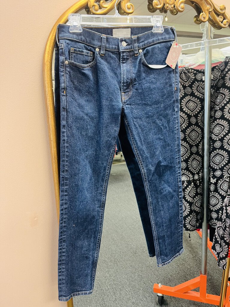 (30/30) Everlane Dark Denim Slim Jean