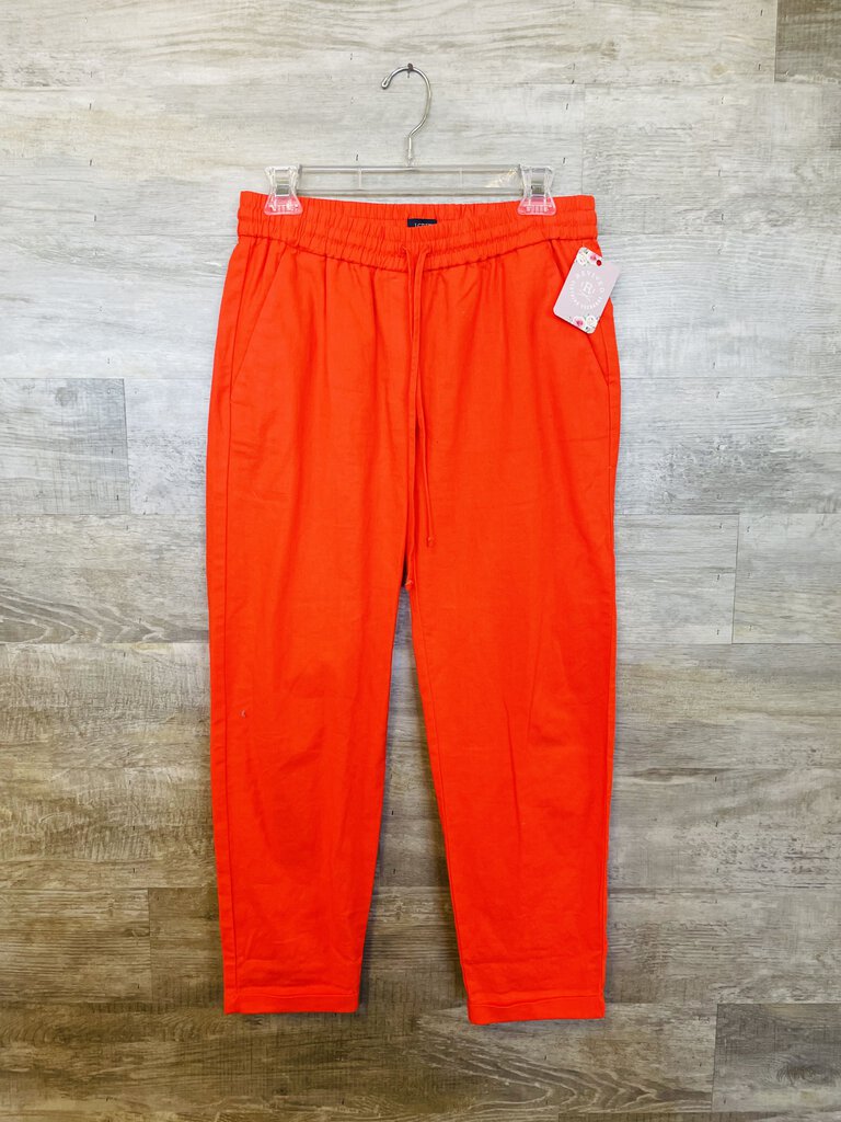 (4) J Crew Orange Linen Pant