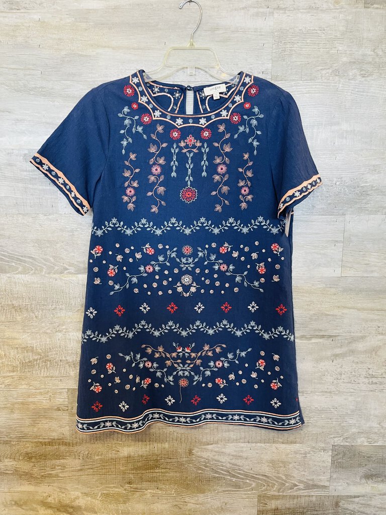 (S) Umgee EMbroidered Sheath Dress