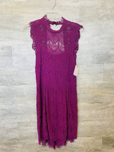 (S) Free People Purple Lace Dress