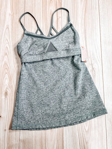 (6) Lululemon Grey Strappy Tank Womens