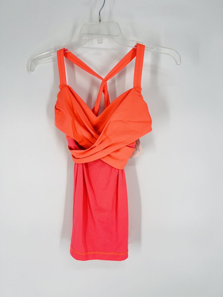 (6) Lululemon Coral Wrap Tank Womens