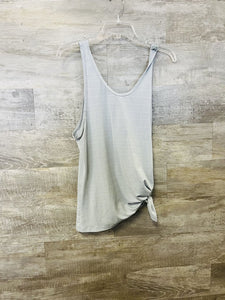 (M) Athleta Grey Striped Tank Womens