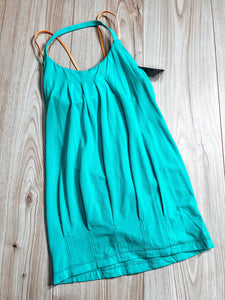 (6) Lululemon Teal Orange Tank Womens