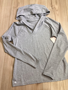 (M) Ideology Grey Hooded Shirt Womens
