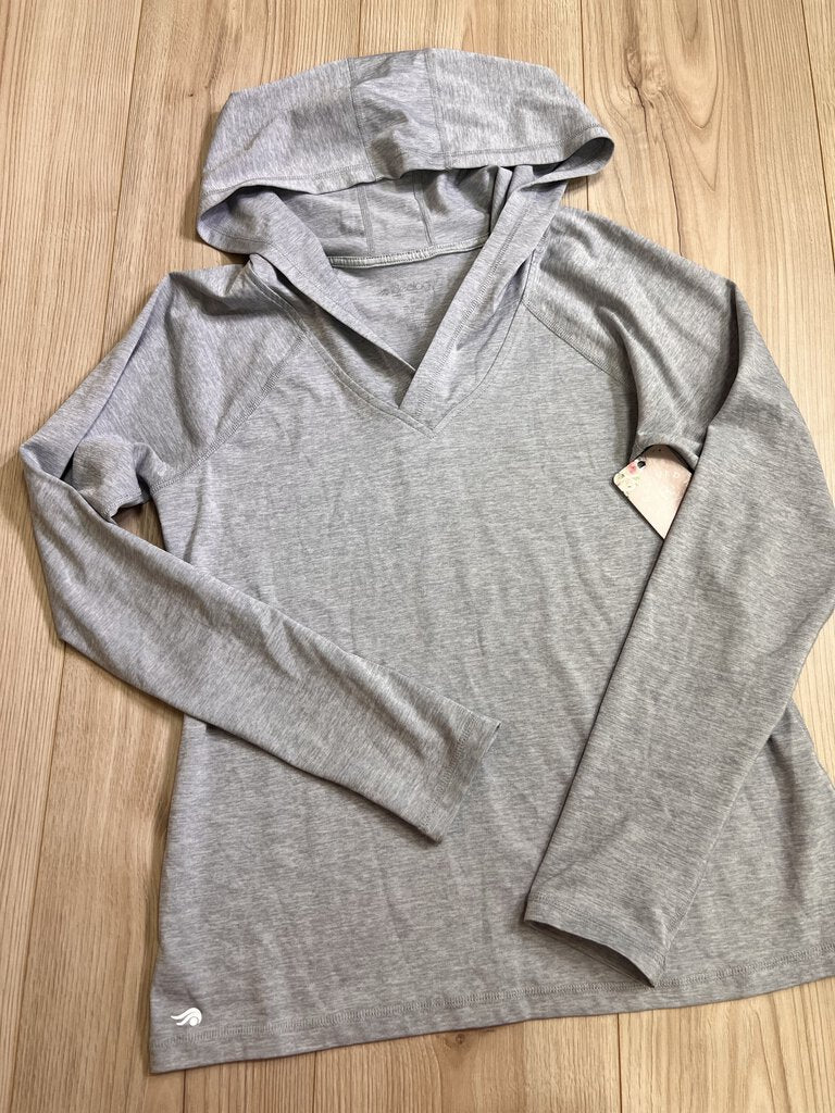(M) Ideology Grey Hooded Shirt Womens