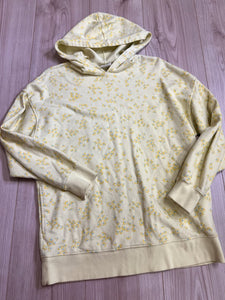 (M) Abound Yellow Floral Hoodie Womens