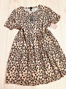 (M) Wild Fable Leopard Dress Womens