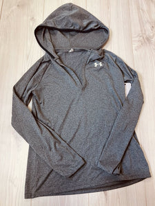 (S) Under Armour gray Hoodie Womens