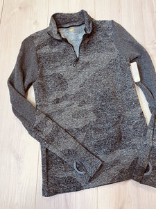 (S) C&C Gray Camo Athletic Pullover