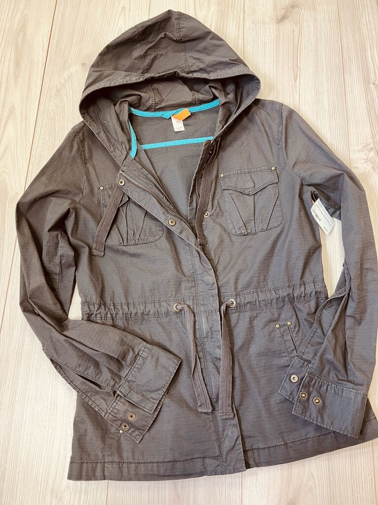 (XS) Lucy Gray Zip Up Jacket