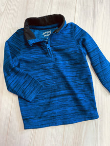 (2t) Jumping Beans Navy Heathered Pullover Boy's