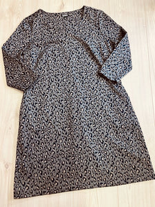 (XL) Nicole Miller Leopard Dress Women's