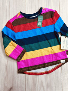 (2T) Gap Rainbow Striped Shirt Girls