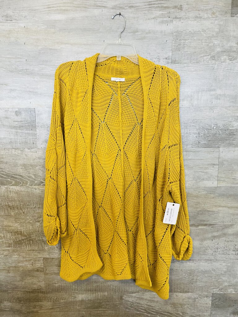 (Medium) Maurice's Yellow Long Sleeve Sweater Women's
