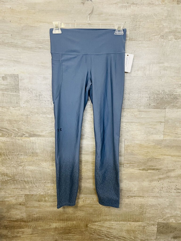 (S) Under Armour Blue Ombre Leggings Womens