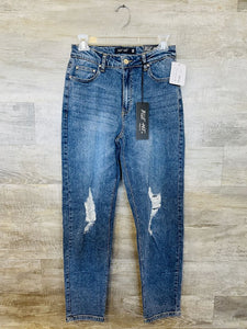 (9) Blue Age High Rise Boyfriend Jean