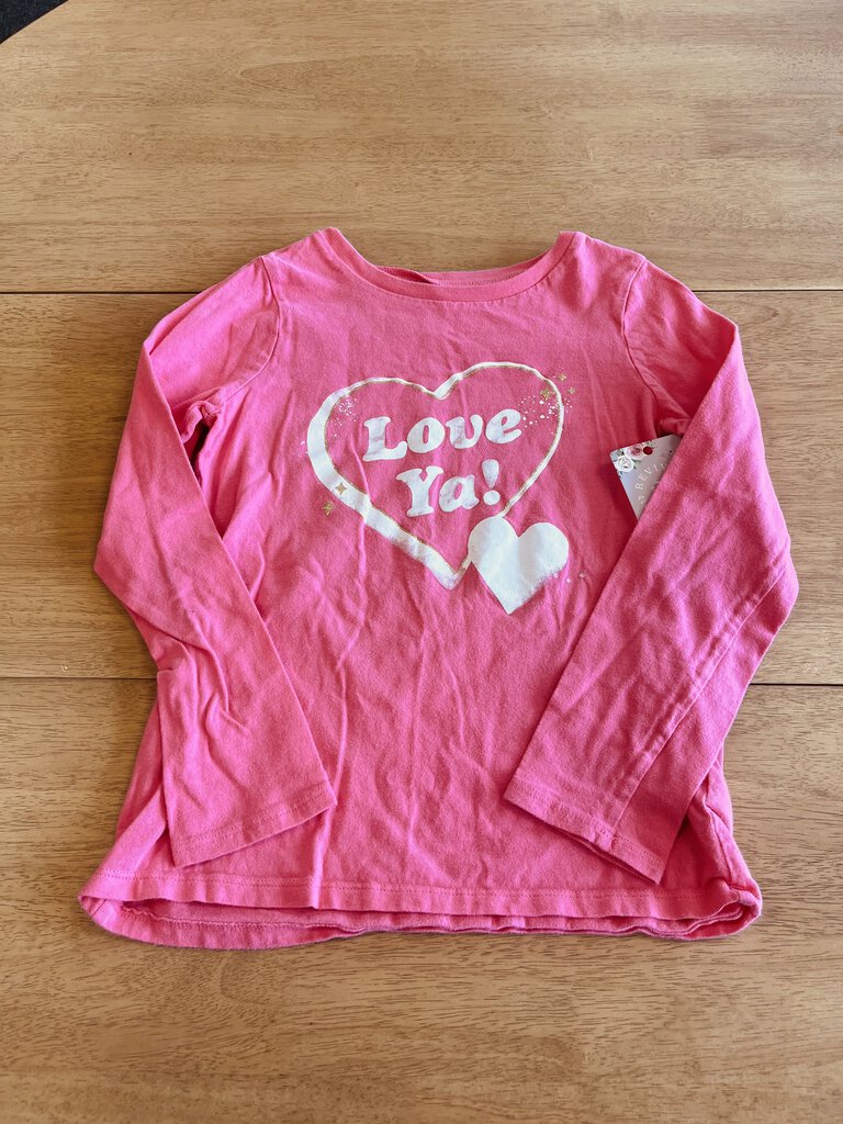 (10) Carter's Pink love Tee Girl's