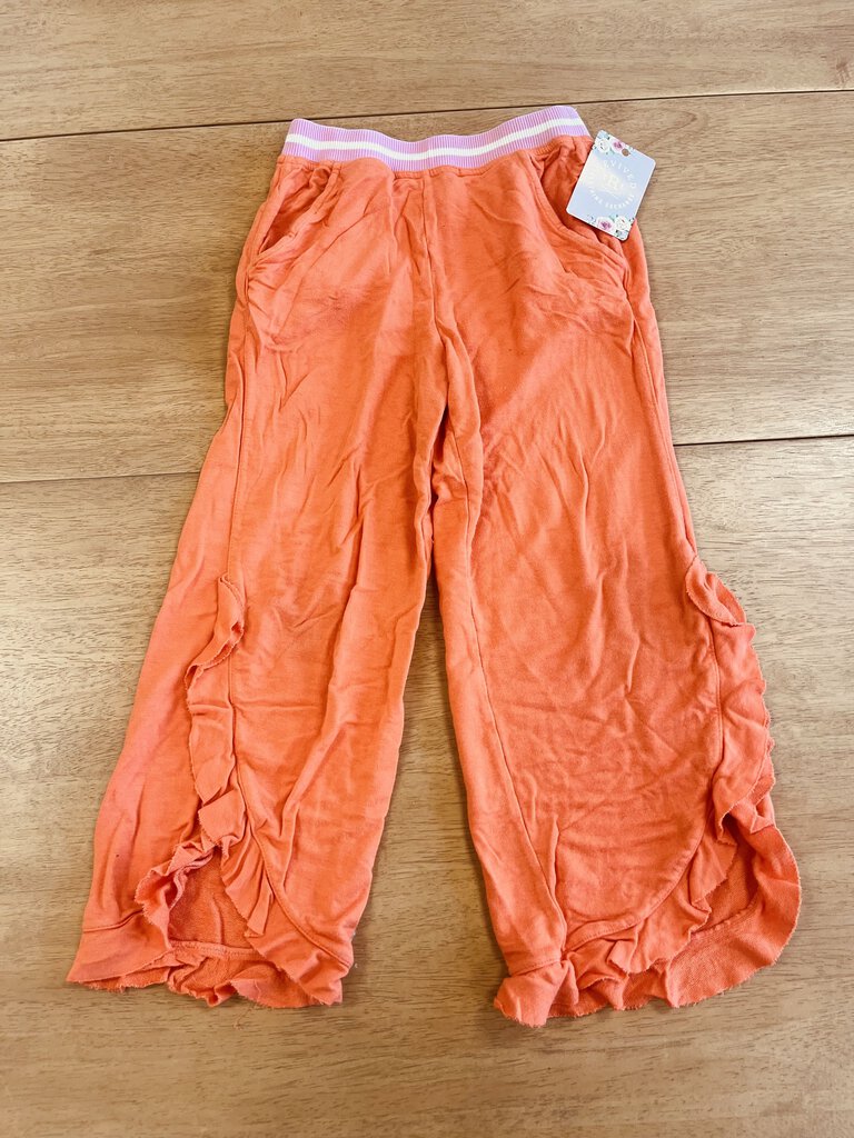 (6) Matilda Jane Coral Ruffled Pant Girl's