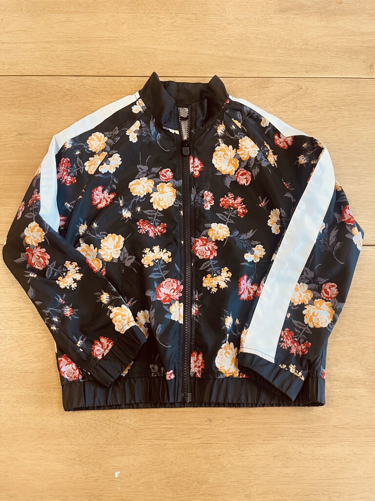 (7/8) Zella Girl's Black Nylon Jacket