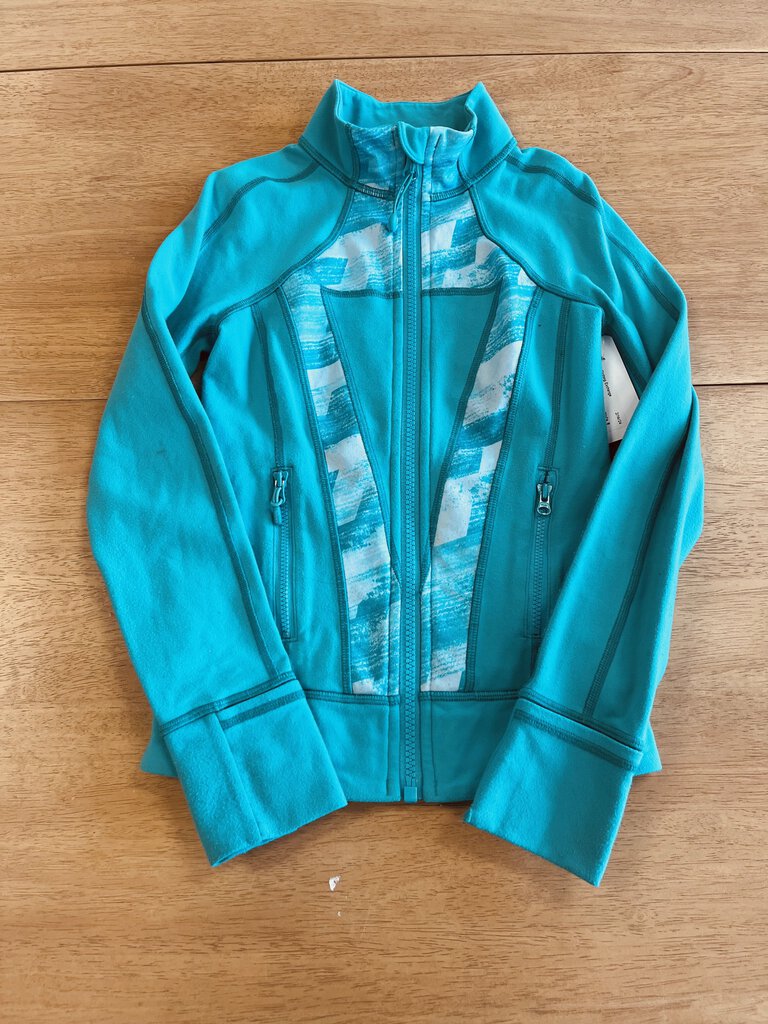 (6) Ivivva Blue Teal Jacket Girl's
