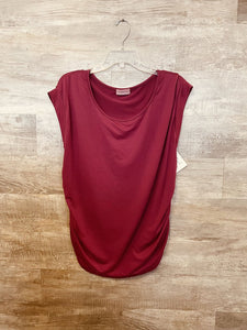 (1X) Ragdoll Purple Maternity Top Womens